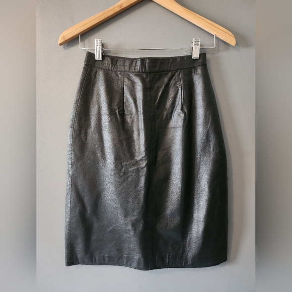 Midway Dresses & Skirts - MIDWAY LEATHER SKIRT
